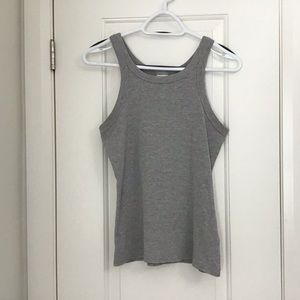 H&M gray ribbed tank top